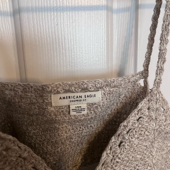 Knitted crop top - Picture 2 of 2